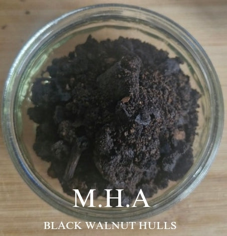Black Walnut Hulls (crushed/dried)