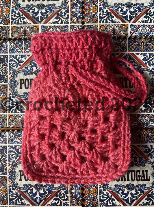 Flamingo | drawstring pouch