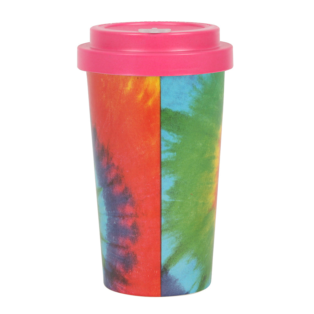 Tie Dye Mandala Eco Travel Mug | Bamboo